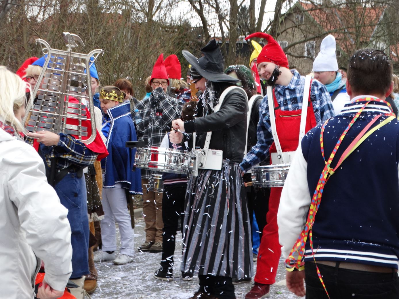 Spielmansleute und Zwerge