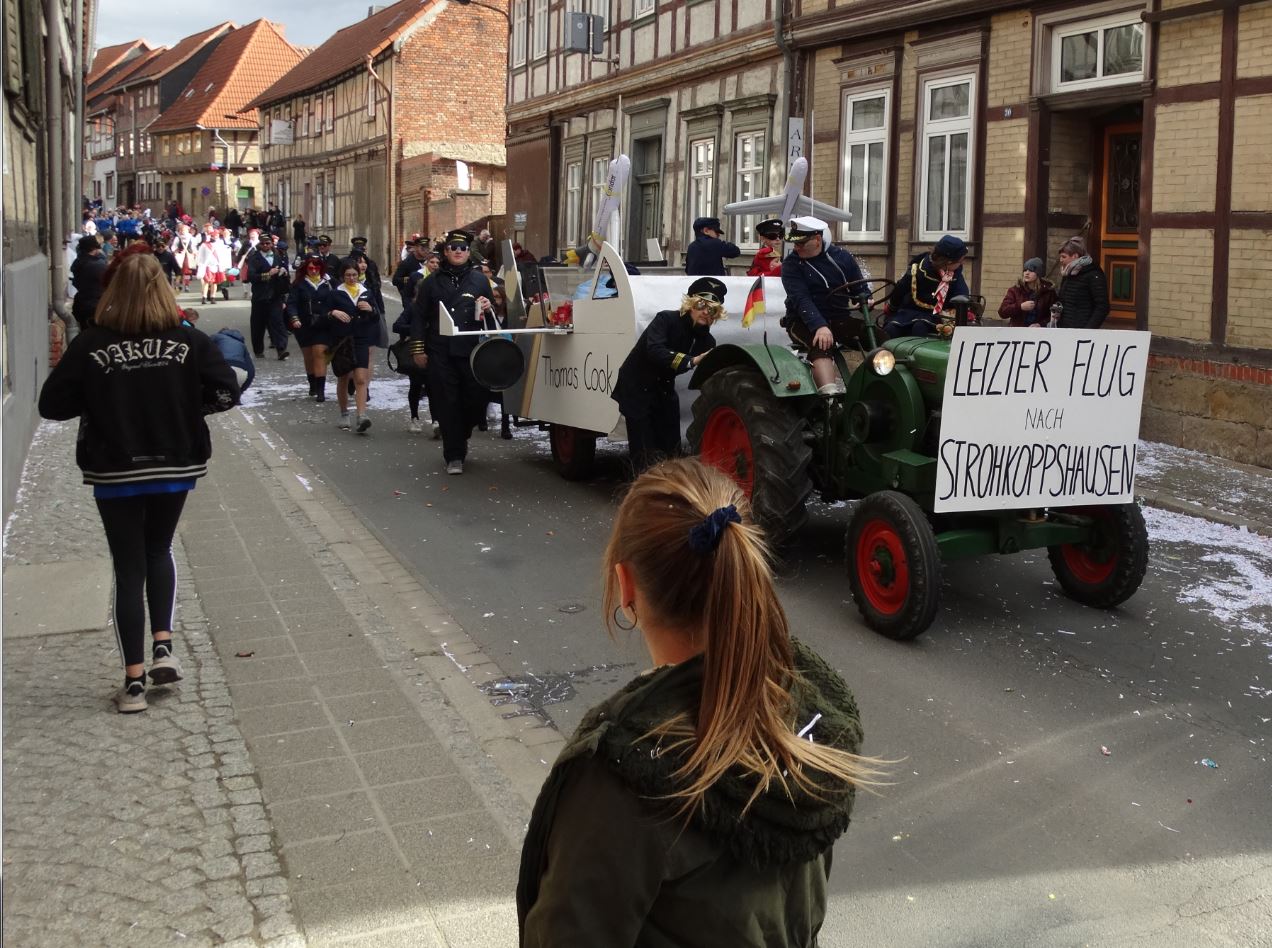 Karneval Besucher aus All